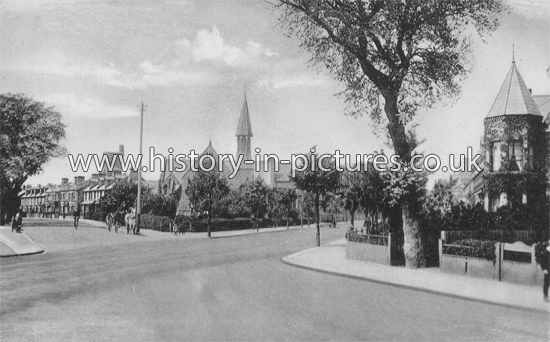 Rosemary Road, Clacton on Sea, Essex. c.1910.